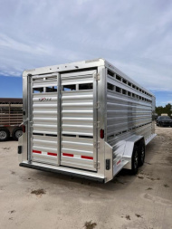 New 2023 EXISS 7'2" LIVESTOCK TRAILER