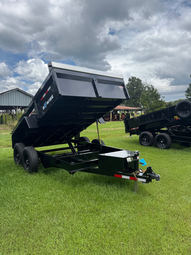 New 2026 BWISE BRM-DT712LP-LE-12TARP Dump Trailer