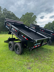 New 2026 BWISE BRM-DT712LP-LE-12TARP Dump Trailer