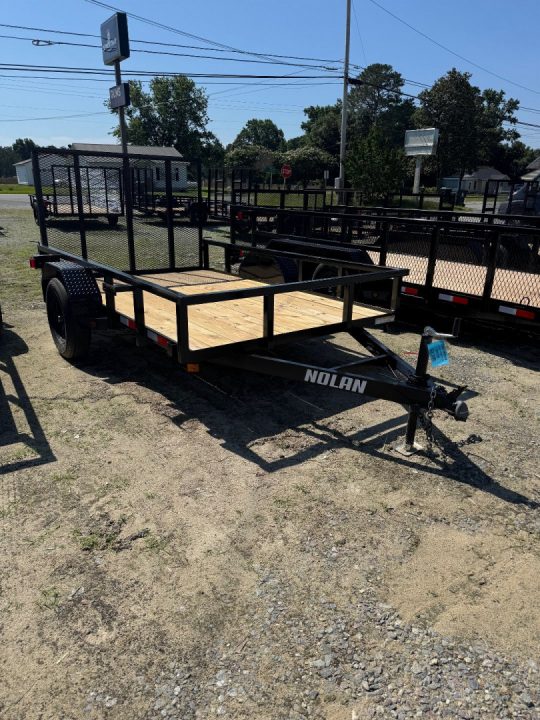 New 2025 Nolan Manufacturing NOL6103K Utility Trailer