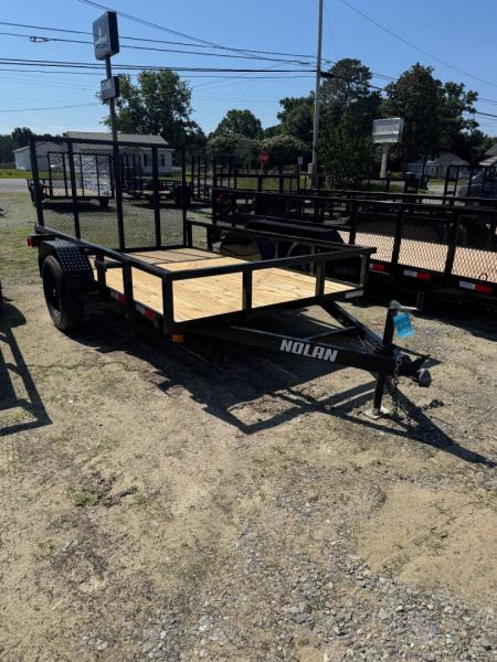 New 2025 Nolan Manufacturing NOL6103K Utility Trailer