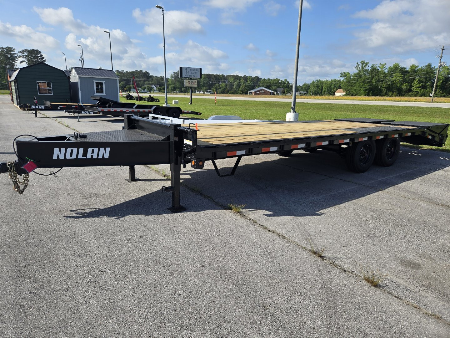 New 2025 Nolan Manufacturing NOL102X25 Equipment Trailer
