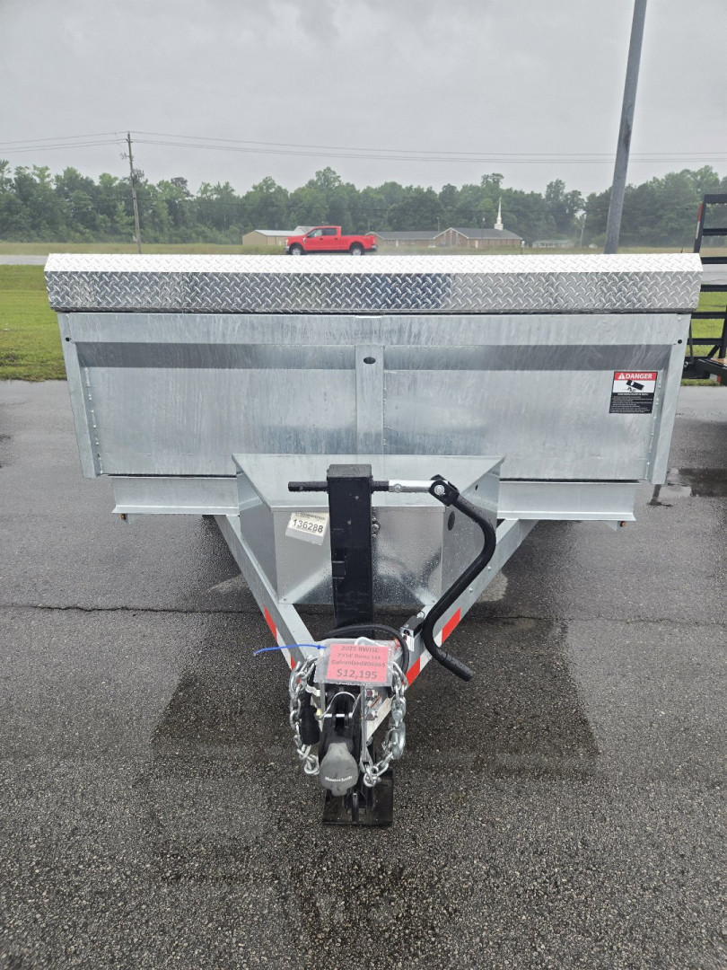 New 2025 BWISE BRM-DT714GALV Dump Trailer