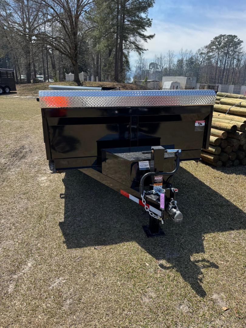 New 2025 BWISE DT714LP-LE-14-A Dump Trailer
