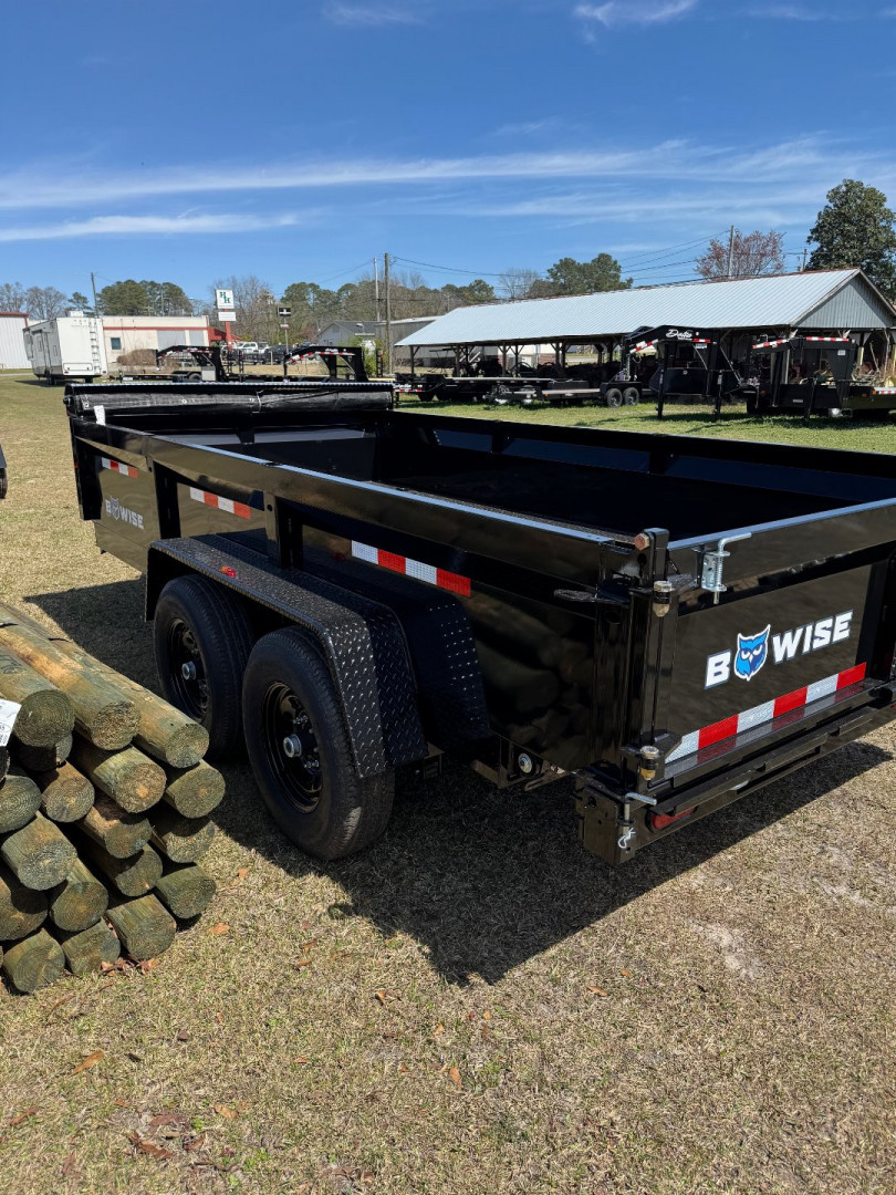 New 2025 BWISE DT714LP-LE-14-A Dump Trailer