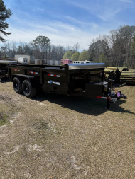New 2025 BWISE DT714LP-LE-14-A Dump Trailer