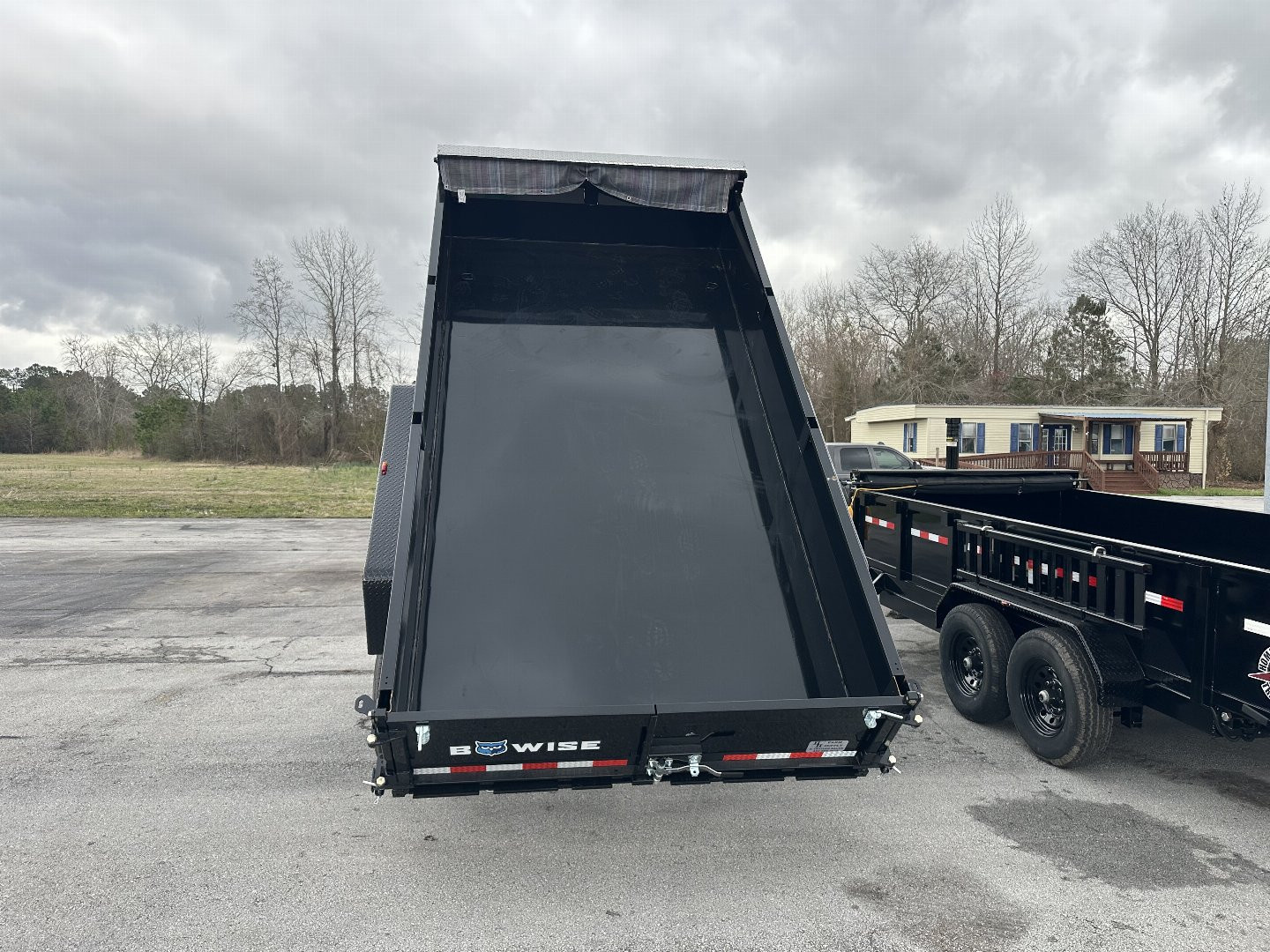 New 2025 BWISE DT714LP-LE-14-A Dump Trailer