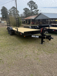New 2025 Nolan Manufacturing NOL7014K Equipment Trailer