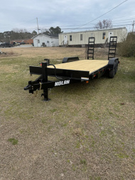 New 2025 Nolan Manufacturing NOL7014K Equipment Trailer