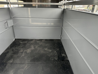 New 2025 Delta Trailers 500ESB Stock Trailer CEMENT GRAY