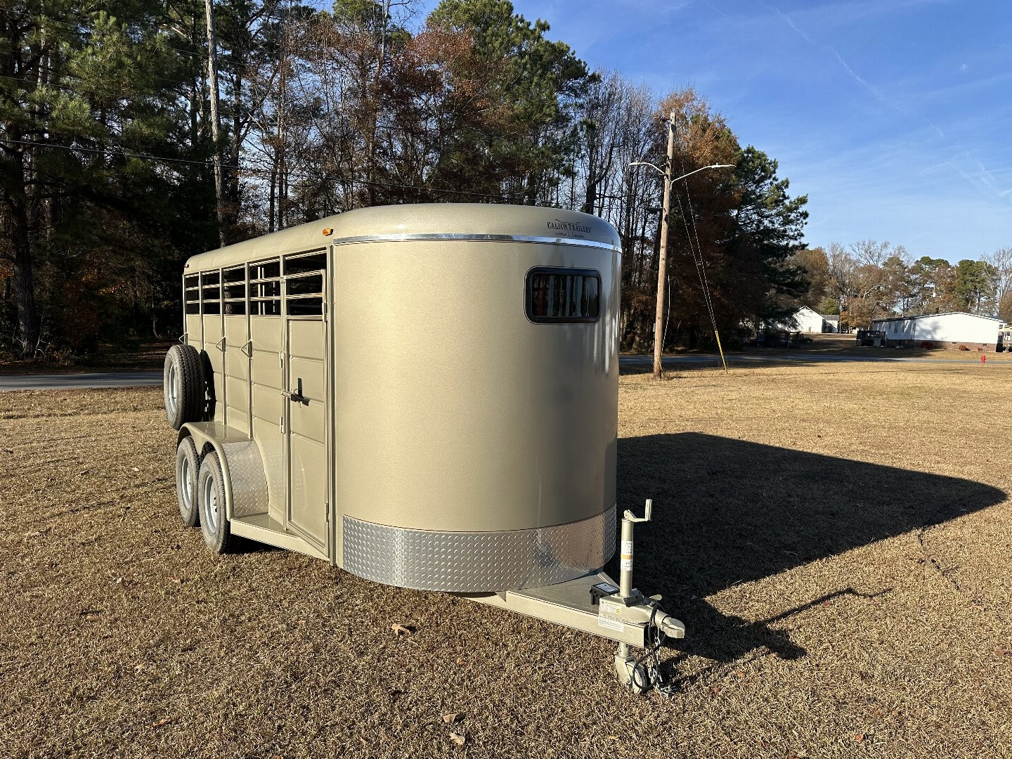 New 2025 Calico Trailers 16 Stock Trailer