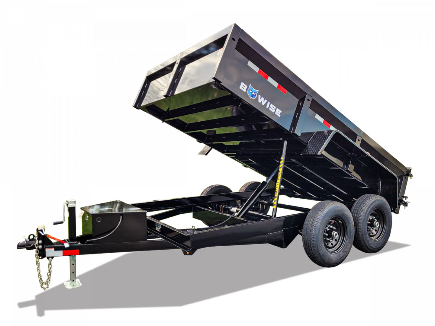 New 2025 BWISE DT712 Dump Trailer