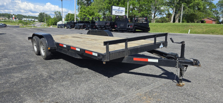 Used USED 2023 Northshore 6'10 x18' Flatbed Car Hauler