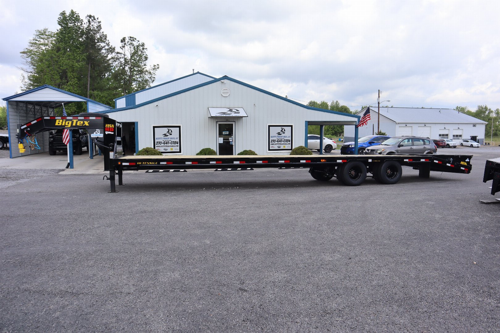 New 2026 Big Tex Trailers 22GN 30+5 Flatbed Trailer