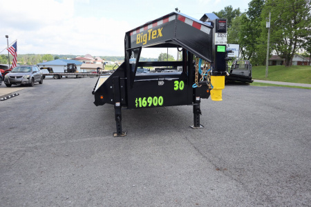 New 2026 Big Tex Trailers 22GN 30+5 Flatbed Trailer
