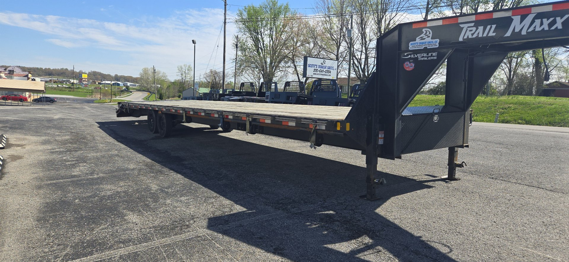 Used REPO 2024 Trail Maxx MAX27-40 Flatbed Trailer