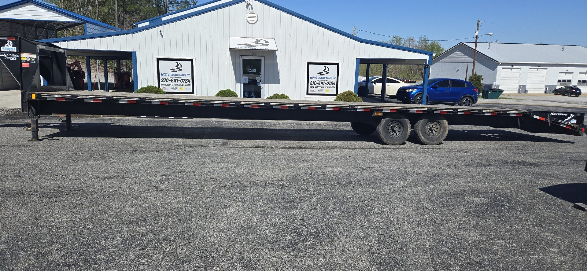 Used REPO 2024 Trail Maxx MAX27-40 Flatbed Trailer