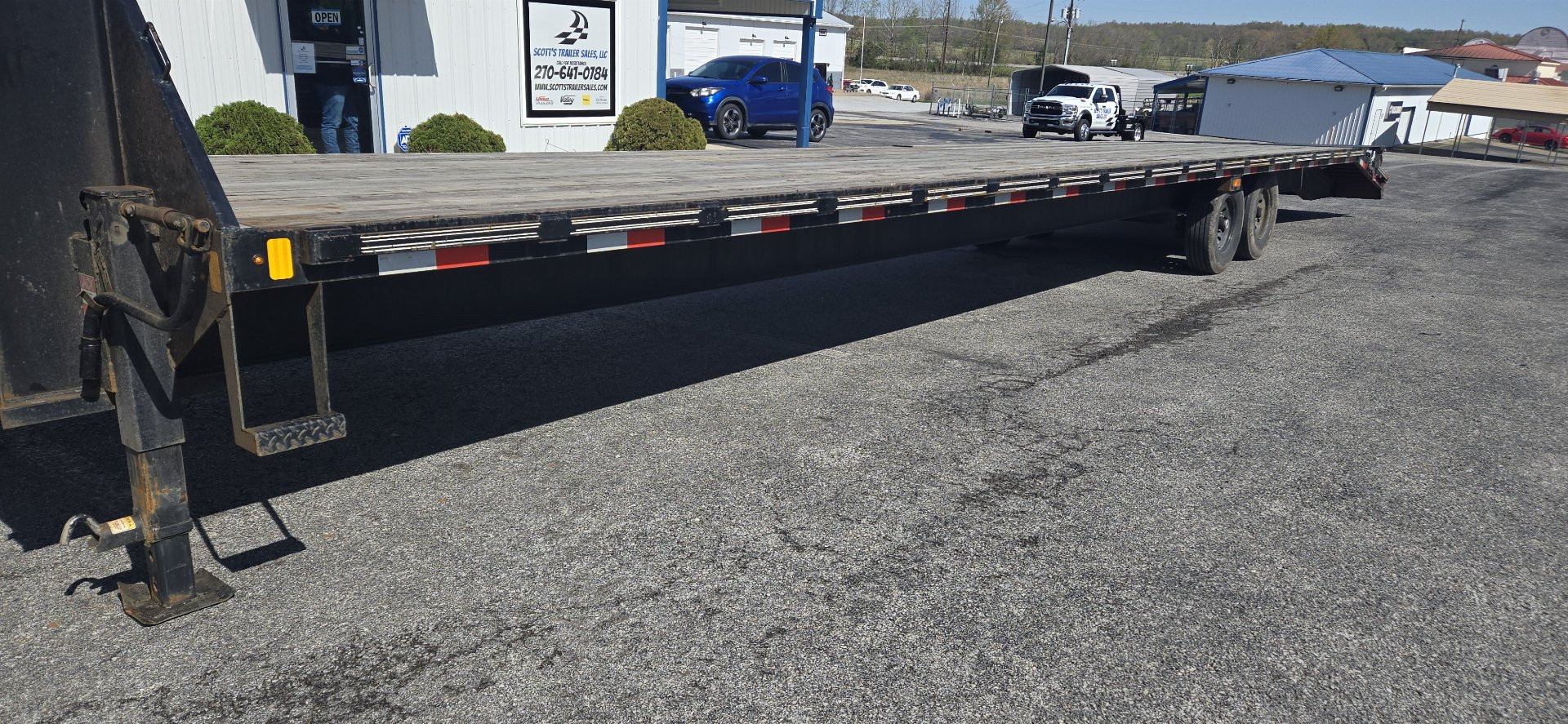 Used REPO 2024 Trail Maxx MAX27-40 Flatbed Trailer