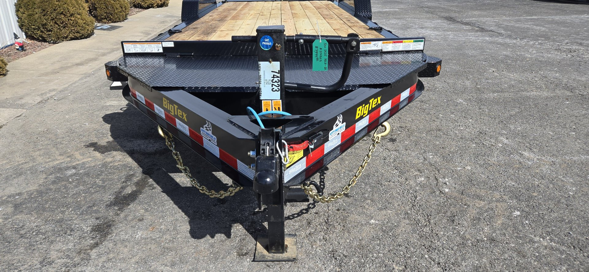 New 2025 Big Tex Trailers 14EH 20' Equipment Trailer w/ Mega Ramps