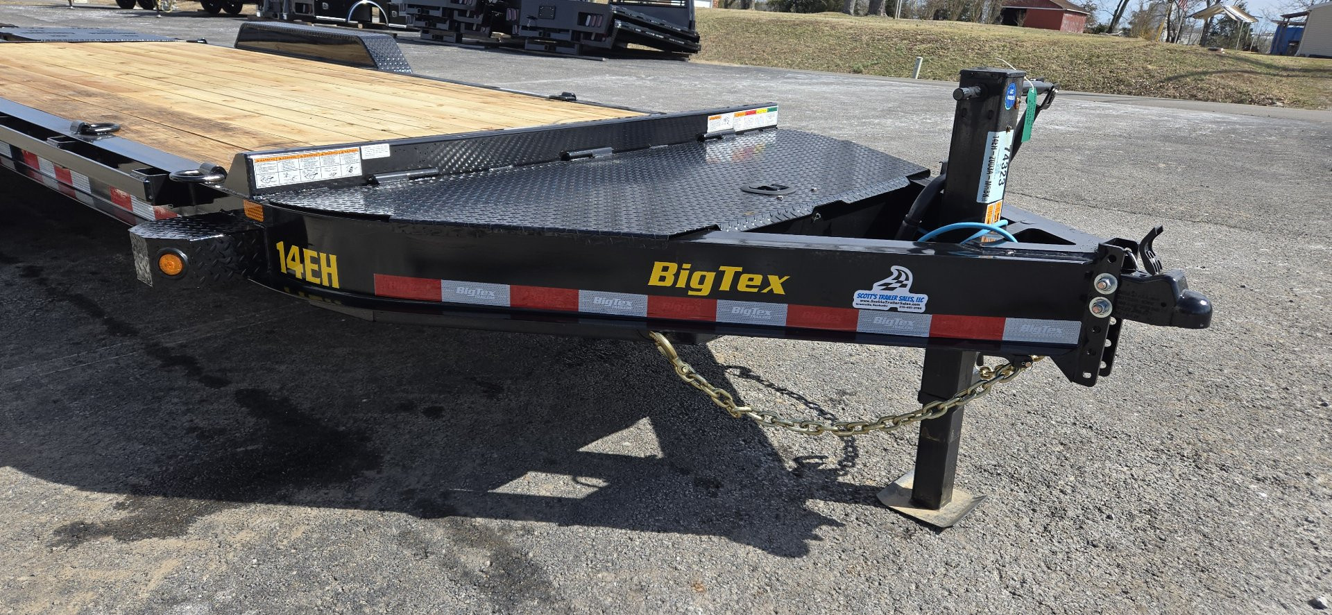 New 2025 Big Tex Trailers 14EH 20' Equipment Trailer w/ Mega Ramps