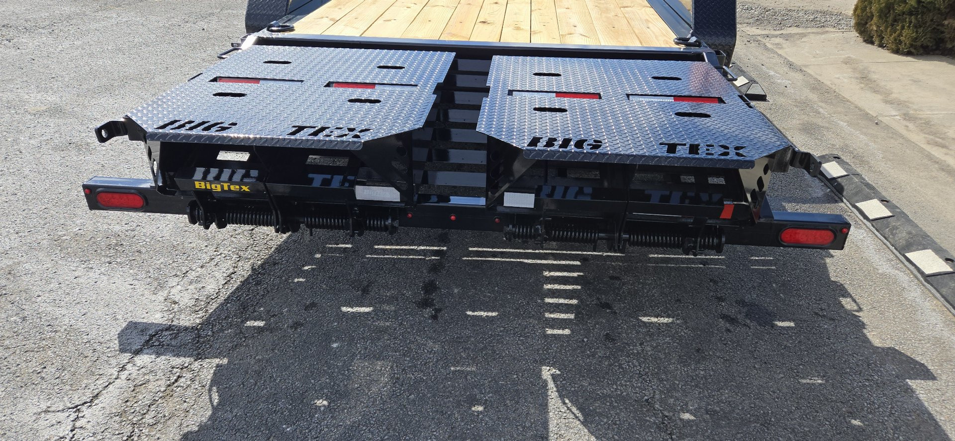 New 2025 Big Tex Trailers 14EH 20' Equipment Trailer w/ Mega Ramps