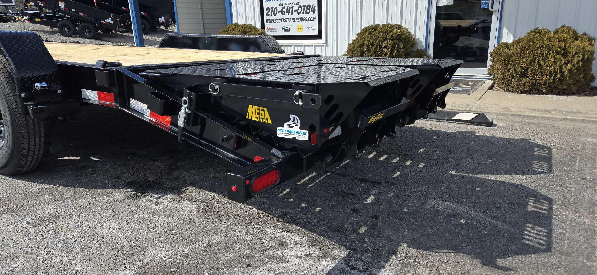 New 2025 Big Tex Trailers 14EH 20' Equipment Trailer w/ Mega Ramps