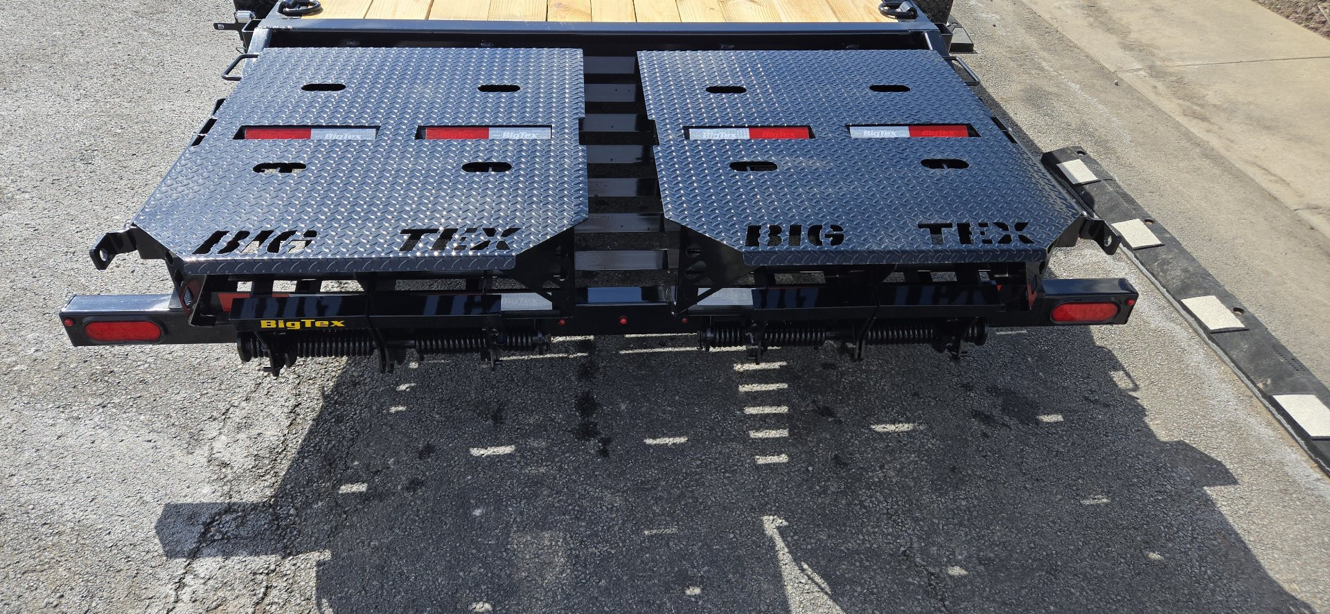 New 2025 Big Tex Trailers 14EH 20' Equipment Trailer w/ Mega Ramps