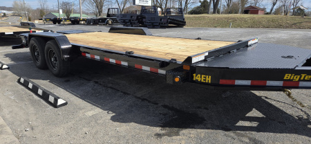 New 2025 Big Tex Trailers 14EH 20' Equipment Trailer w/ Mega Ramps