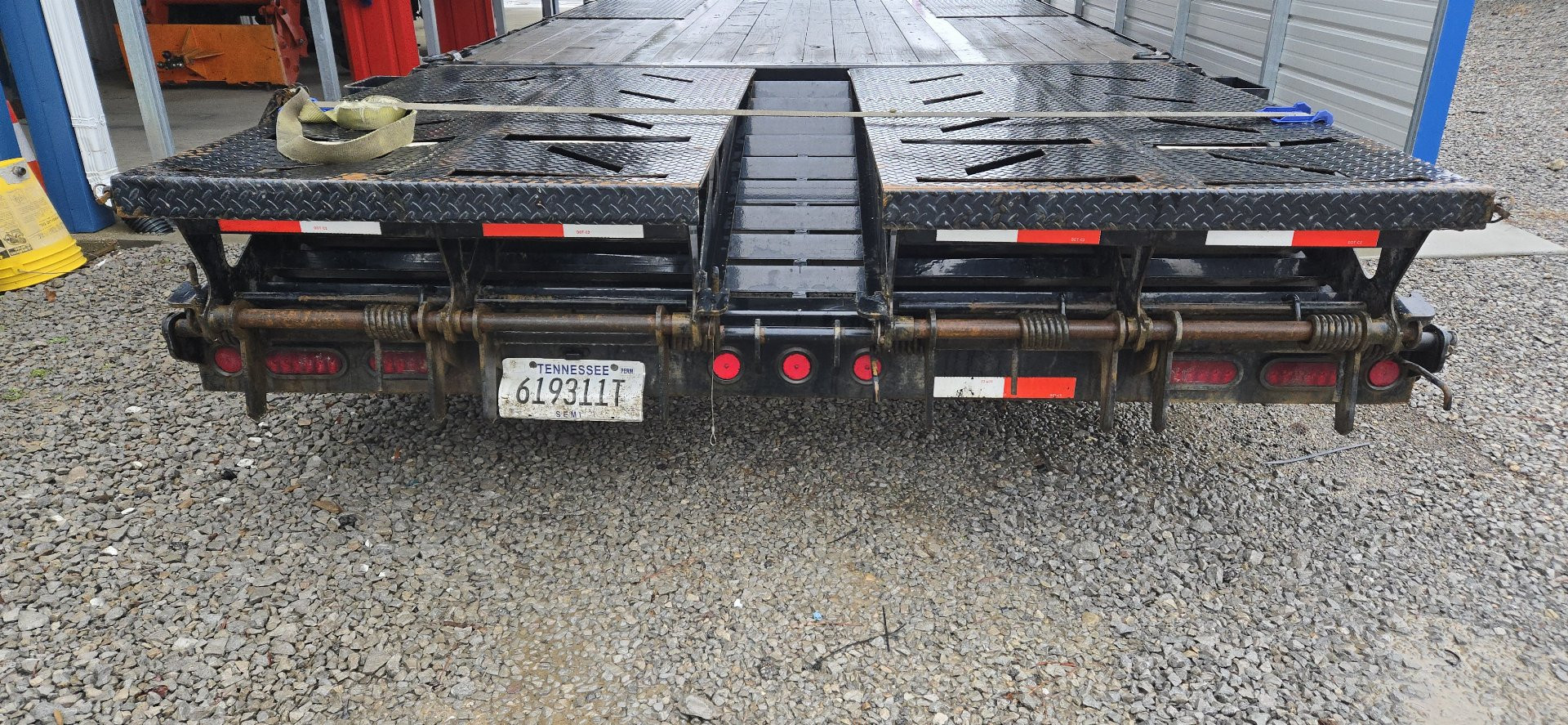 Used 2023 Norstar 40' Dual Tandem Flatbed Flatbed Trailer