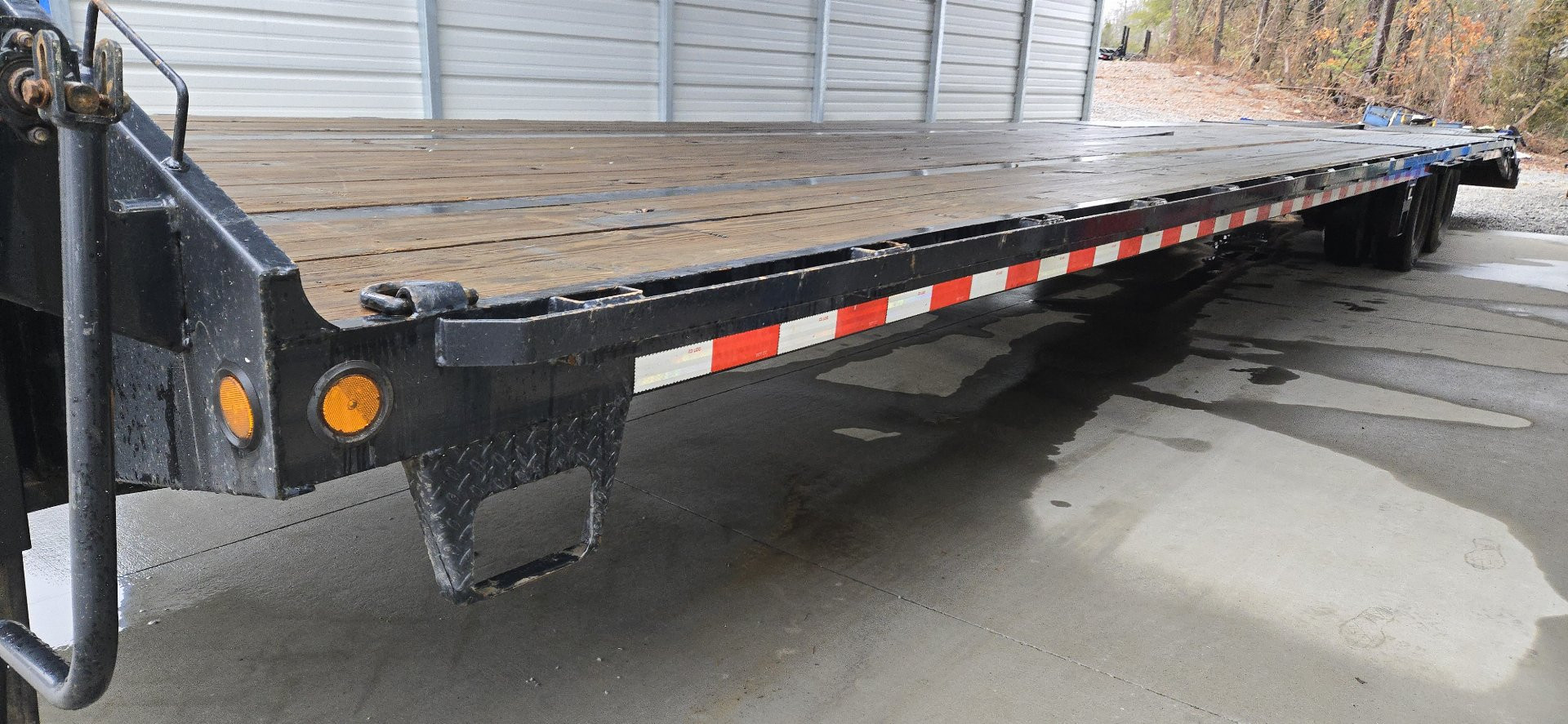 Used 2023 Norstar 40' Dual Tandem Flatbed Flatbed Trailer