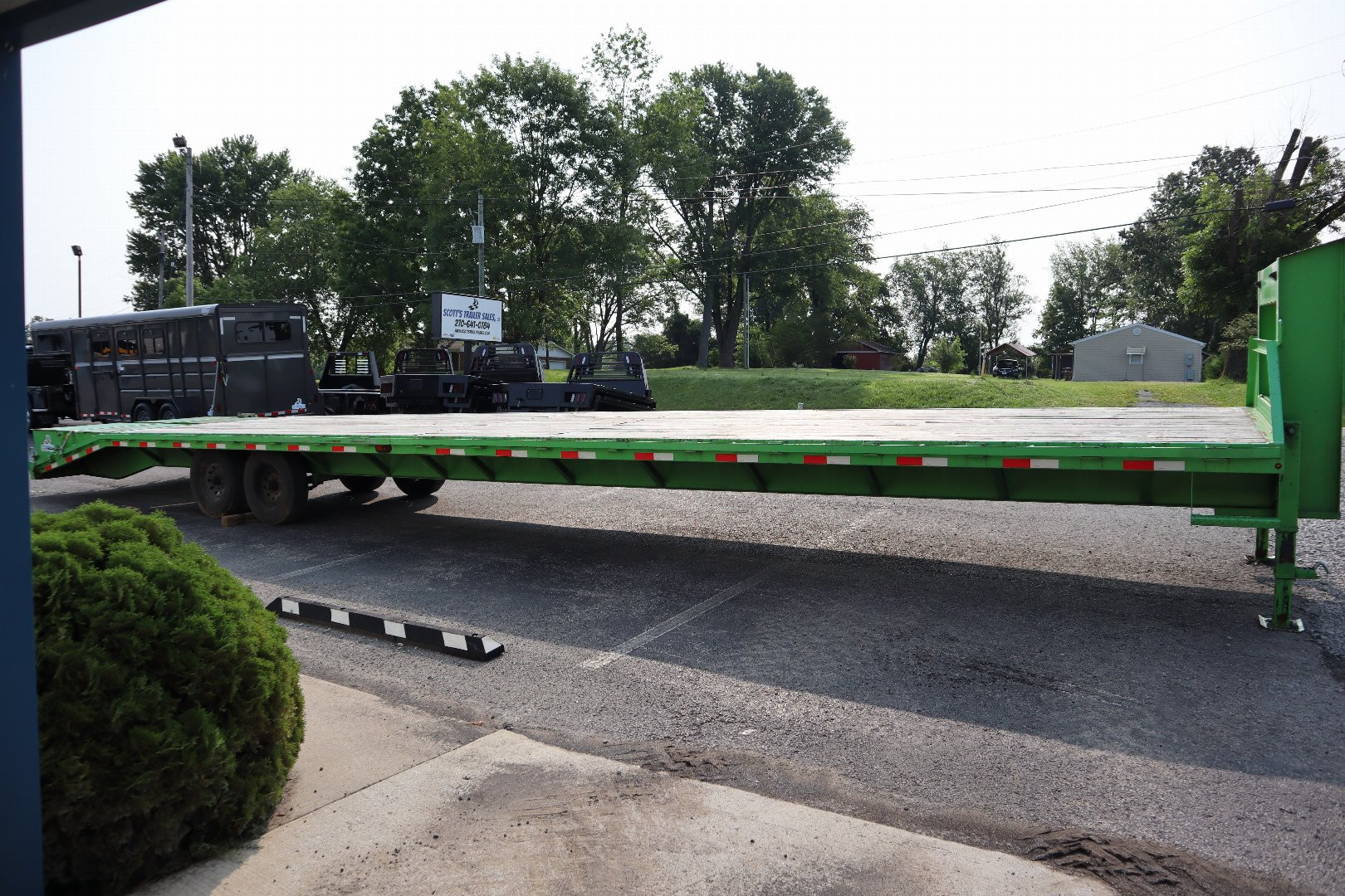 Used USED 2023 Good Guys Trailers 40' Gooseneck Flatbed Trailer