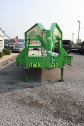 Used USED 2023 Good Guys Trailers 40' Gooseneck Flatbed Trailer