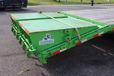 Used USED 2023 Good Guys Trailers 40' Gooseneck Flatbed Trailer