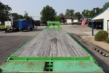Used USED 2023 Good Guys Trailers 40' Gooseneck Flatbed Trailer