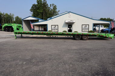 Used USED 2023 Good Guys Trailers 40' Gooseneck Flatbed Trailer