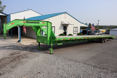 Used USED 2023 Good Guys Trailers 40' Gooseneck Flatbed Trailer