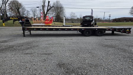 Used 2025 Big Tex Trailers 22GN-30+5 Flatbed Trailer