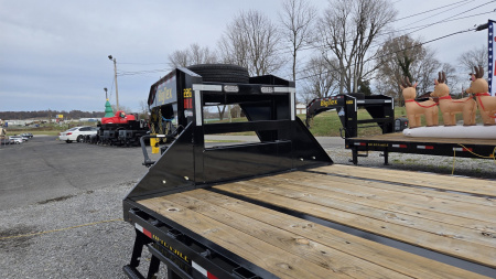 Used 2025 Big Tex Trailers 22GN-30+5 Flatbed Trailer