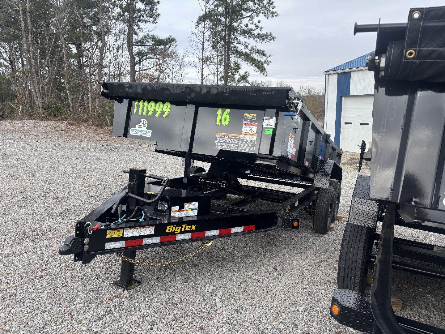 New 2025 Big Tex Trailers 14LP Dump Trailer 16'
