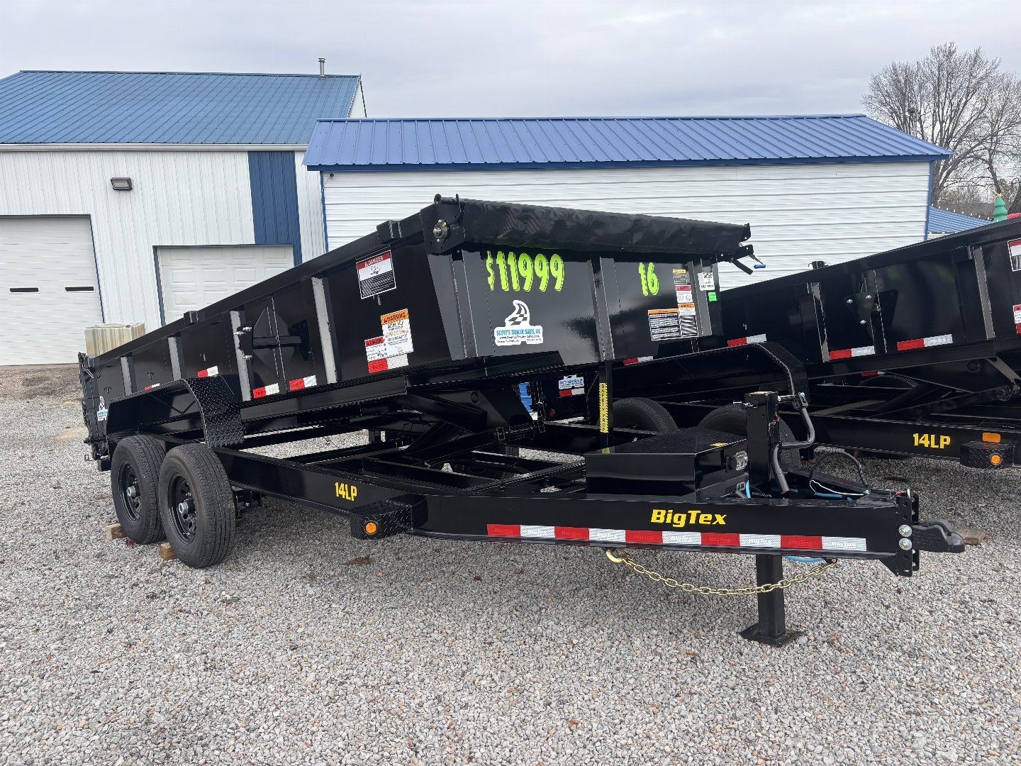 New 2025 Big Tex Trailers 14LP Dump Trailer 16'