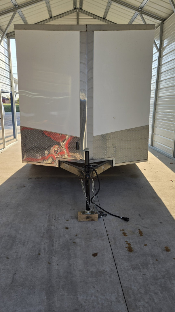 Used USED 2023 Spartan Cargo 7X12 TA Enclosed Trailer