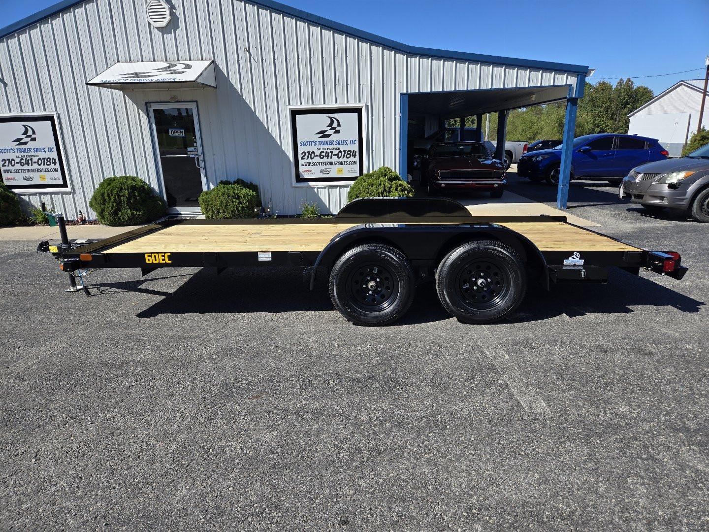 New 2025 BIG TEX TRAILERS 60EC-16BK Car Hauler
