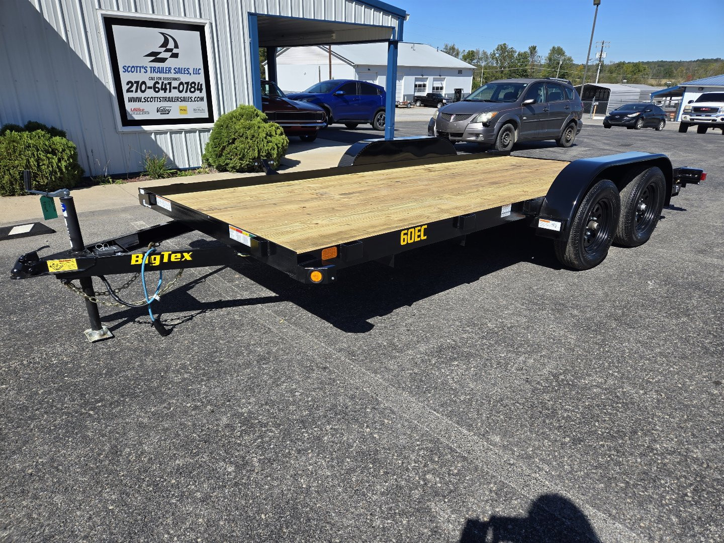 New 2025 BIG TEX TRAILERS 60EC-16BK Car Hauler