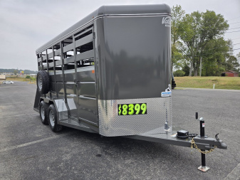 New 2025 Valley Trailers 16' x 6' x 7' Stock Specialty (26016) Stock / Stock Combo Trailer