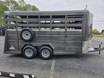 New 2025 Valley Trailers 16' x 6' x 7' Stock Specialty (26016) Stock / Stock Combo Trailer