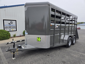 New 2025 Valley Trailers 16' x 6' x 7' Stock Specialty (26016) Stock / Stock Combo Trailer