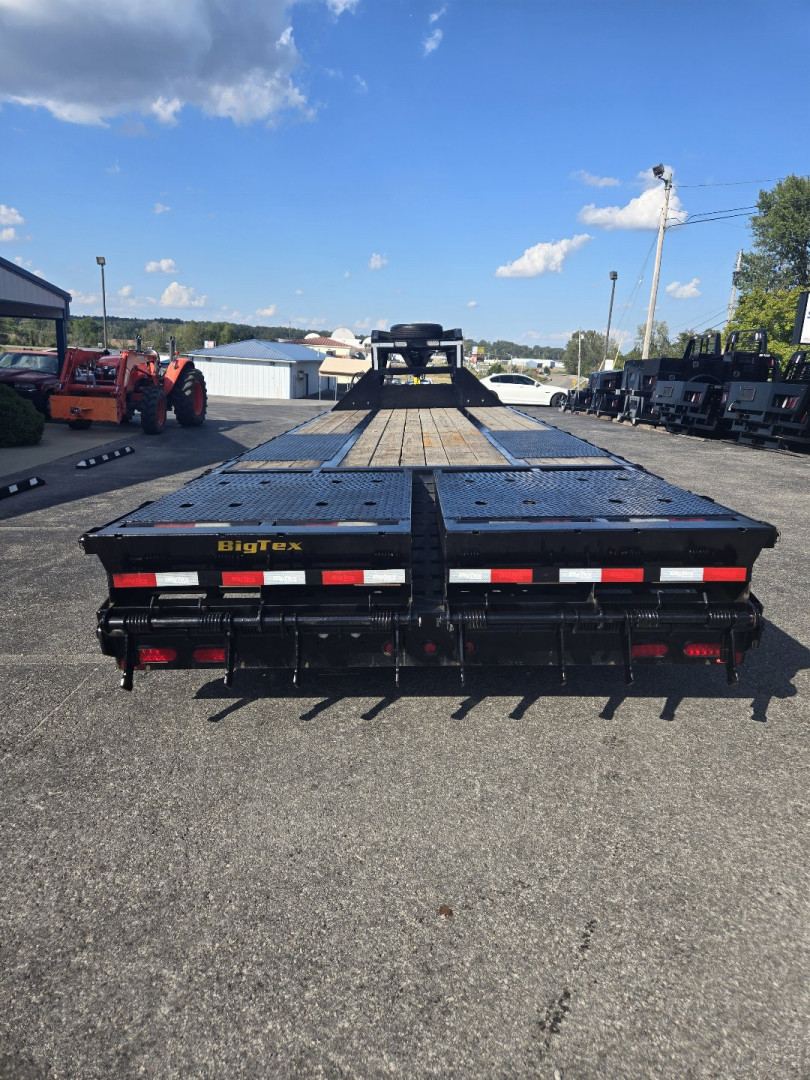 Used USED 2024 Big Tex Trailers 20'+5' Flatbed Trailer W/ Mega Ramps