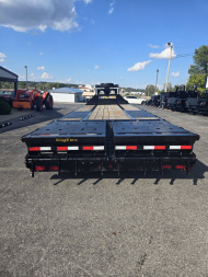 Used USED 2024 Big Tex Trailers 20'+5' Flatbed Trailer W/ Mega Ramps