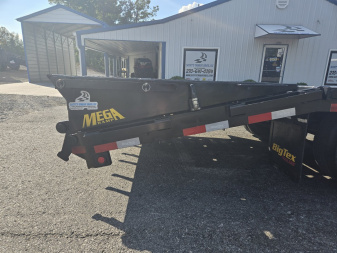 Used USED 2024 Big Tex Trailers 20'+5' Flatbed Trailer W/ Mega Ramps