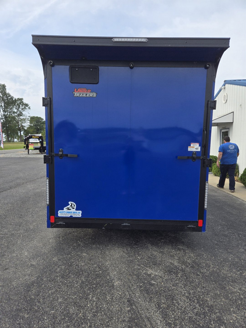 Used 2024 United Trailers UJ-716TA35-8.5 Cargo / Enclosed Trailer